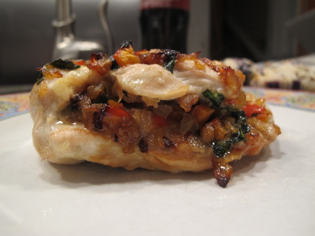 Baked Stuffed Chicken Breasts